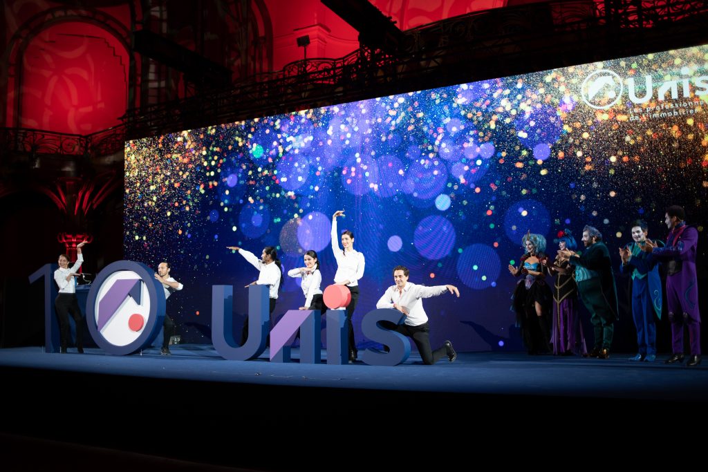 Mise en scène d'un final Arty au Grand Palais 2019- Agence O Connection.